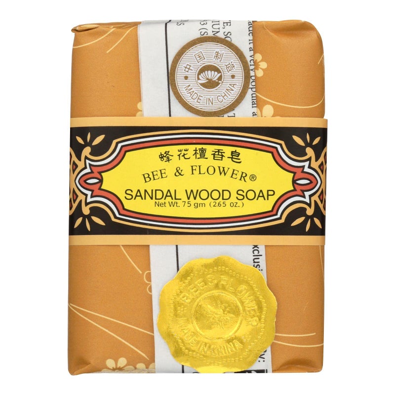 Bee & Flower Bee and Flower Soap Sandalwood  265 oz  Case of 12 - Image 1